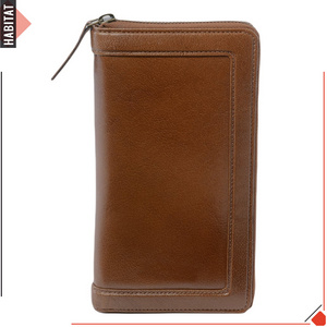 Long Wallet Personalized Handmade Western Men Slim Large Designer Leather Wallet 8 Card Slots