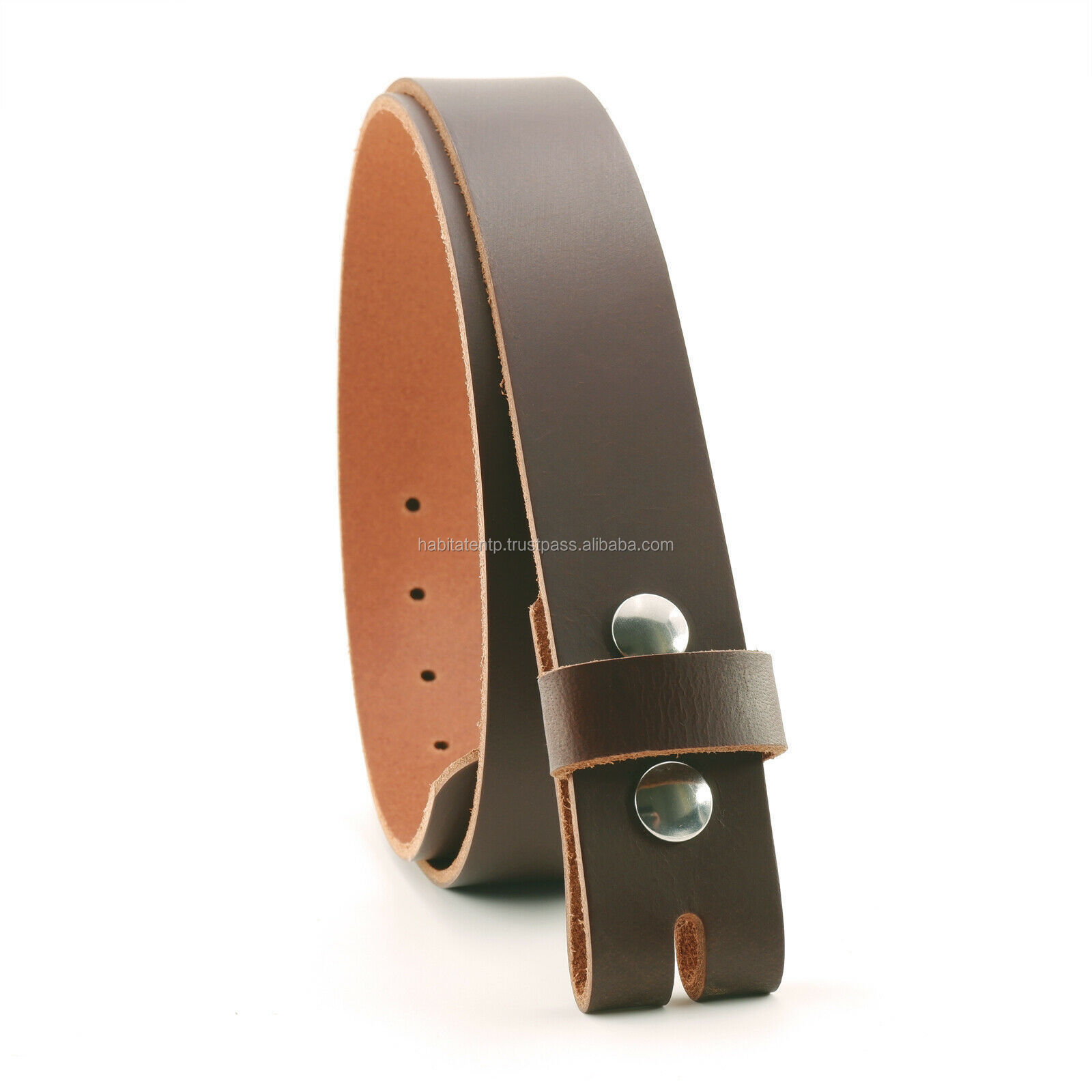 Wholesale Heavy Duty Buffalo Soft Plain Leather Belt Handmade Automatic Genuine Leather Belts First Layer Gairn