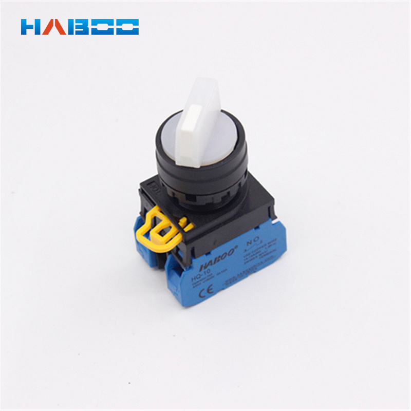 22mm IDEC Similar illuminated 2/3position selector switch 2NO on-off rotary selector switch 3 position