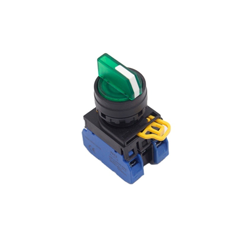 22mm IDEC Similar illuminated 2/3position selector switch 2NO on-off rotary selector switch 3 position