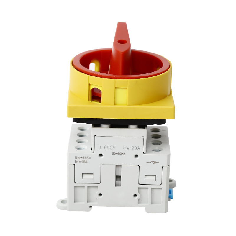 33kv high voltage gang 3/4P 690V On-off 3 phase Isolator Switch With Pad Lock Rotary Cam Disconnect Switch High  Voltage