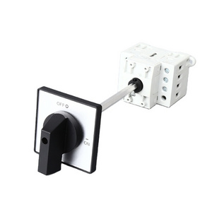 HABOO Isolator Disconnect Switch With Padlock 40A 3P/4P 2 Position On-off Rotary Cam Switches Cabinet Control