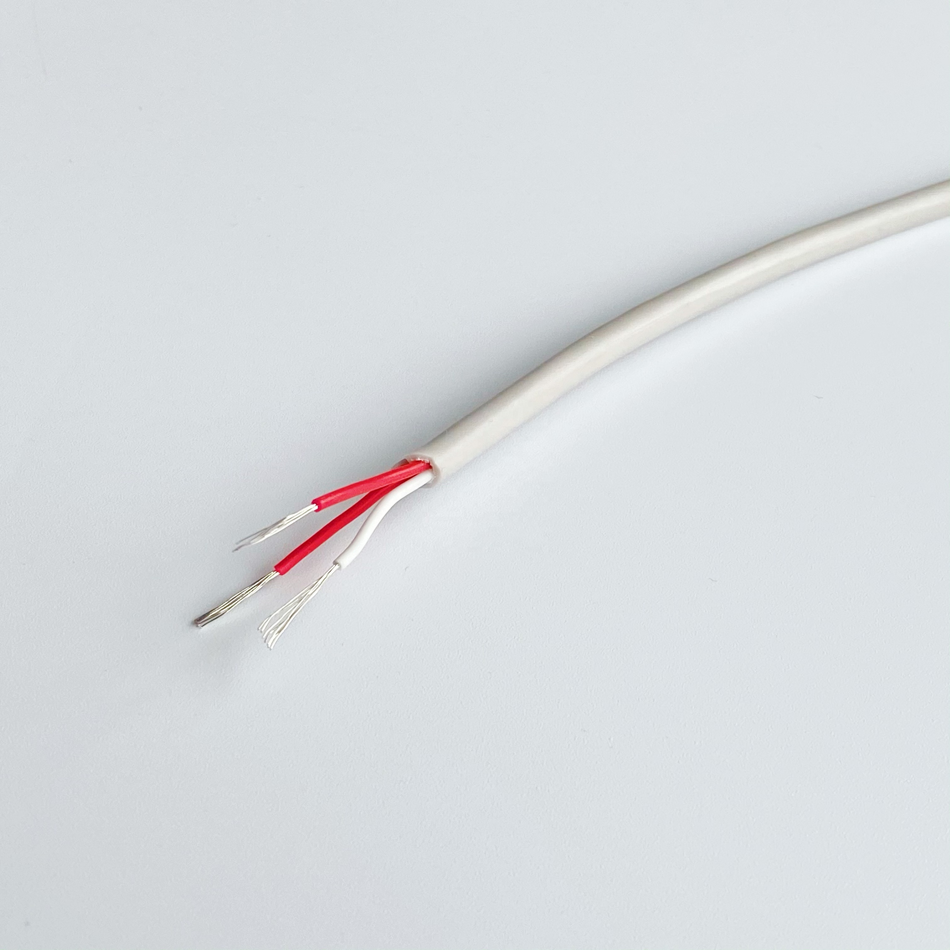 HAC High Accuracy Thermocouple Compensation Silicone insulated Cable With Drain Wire For Thermocouple