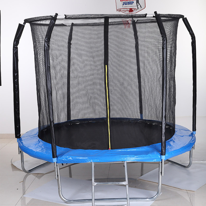 HAC outside trampolines for adults with enclosures round 10ft trampoline outdoor with safety net