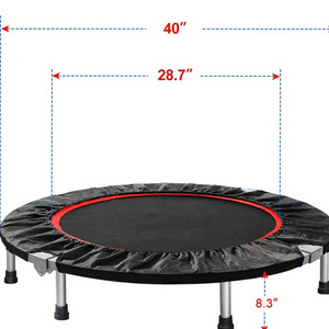 48 Inch Good Price Cama Elastica Cuadrada Trampoline Ground Trampolines