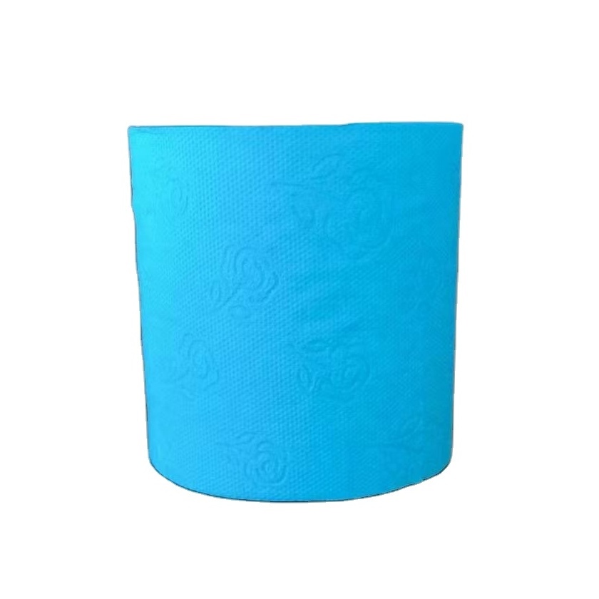 Wholesale Custom color toilet tissues roll paper papier toilette papel higienic light black  black toilet paper