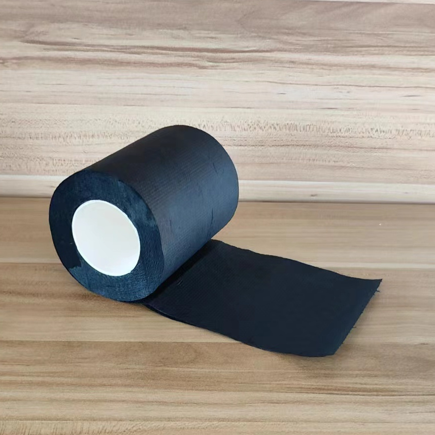 Factory direct wholesale cheap high quality 3 ply virgin wood pulp Black toilet paper