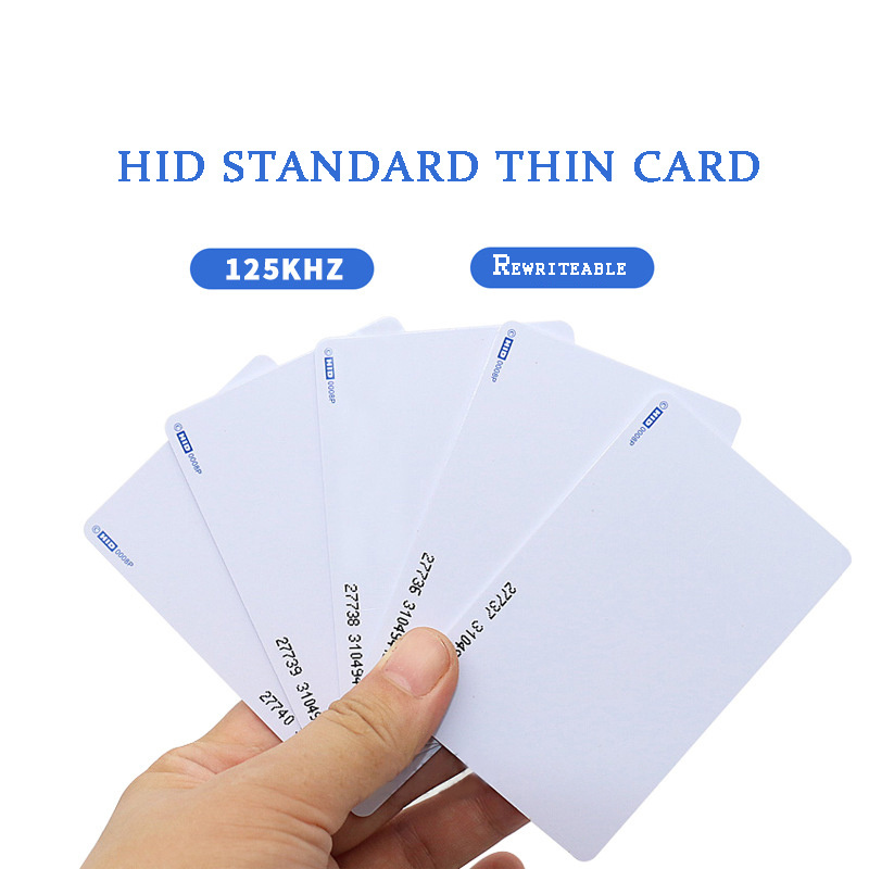 H-id Card 125khz Thin Card Nfc Tag Clone Cards 1326 H-id 125khz Id Proximity Rfid For Access Control