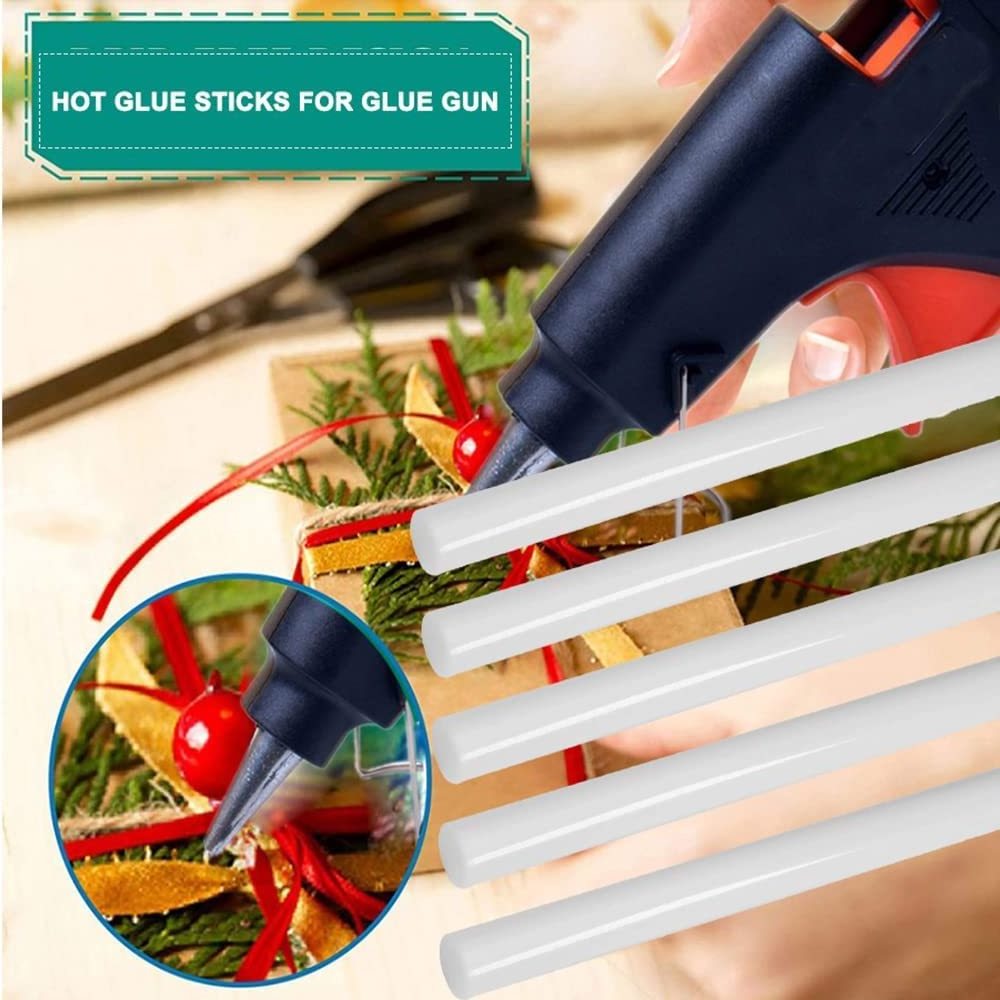 Hot Glue Sticks White Hot Melt Adhesive Glue Stick Packed in Header Card