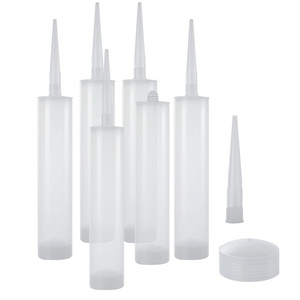 Cartridge Caulk Tube 300ML Empty Plastic Silicone Sealant Plastic Tube Latex Caulk Tubes