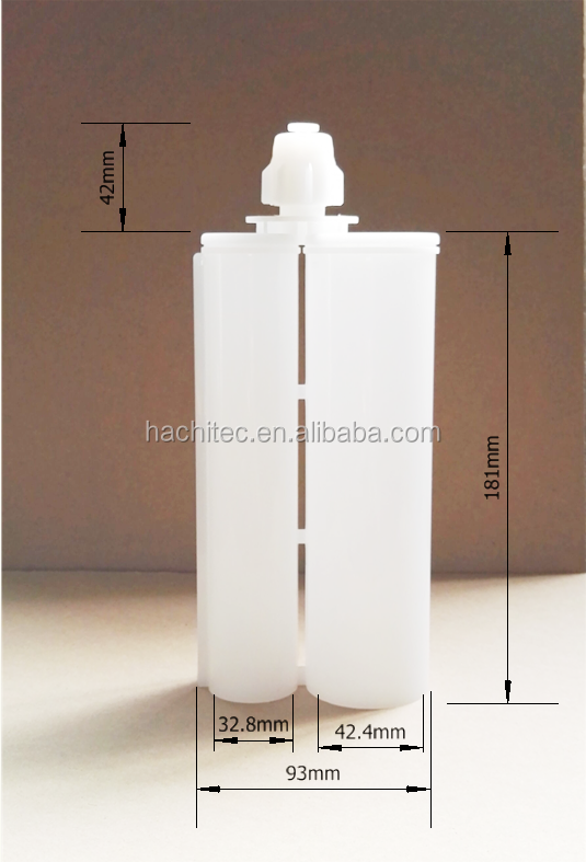 400ml 2:1 Epoxy Dual Cartridge/ Empty Adhesive Cartridge