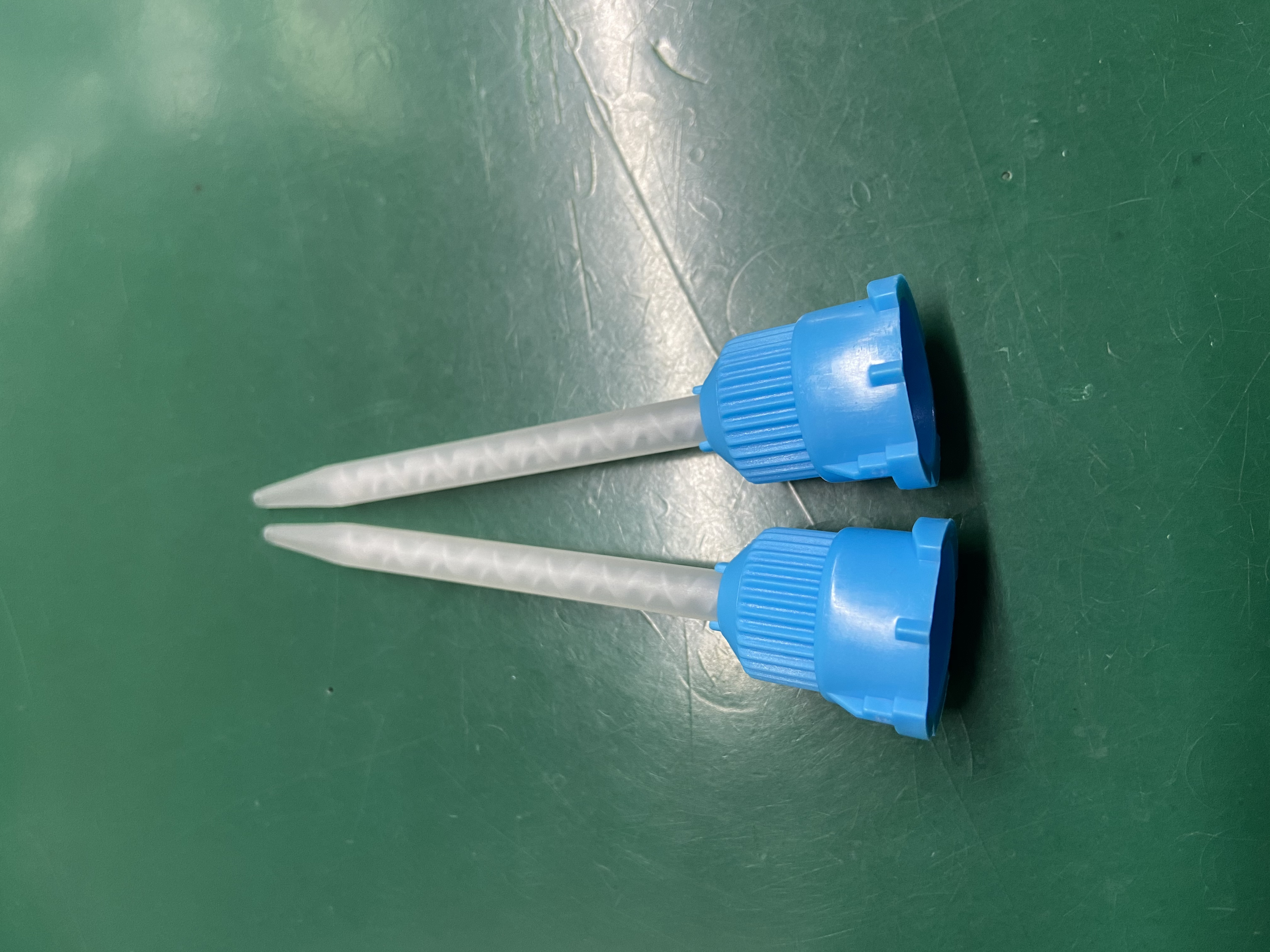 Plastic Mixer Tubes Tip 50ml 1:1 Epoxy Adhesive Static Mixing Nozzle Tip