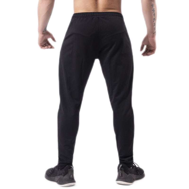 New Stylish Polyester Spandex Mens Streetwear Jogger Track Pants With Side Pockets