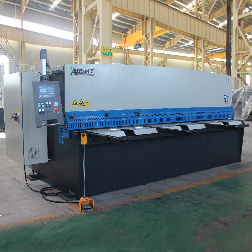 Large Dimension MS7-32*3200 High Accuracy Plate Shearing Machine Hydraulic Swing Beam Shear With E21S Controller