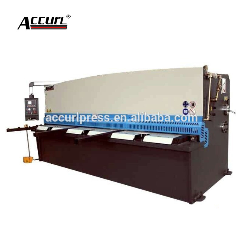 Famous Accurl Brand MS7-6x2500 NC Hydraulic Shearing Machine/Shearing Cutting Machine