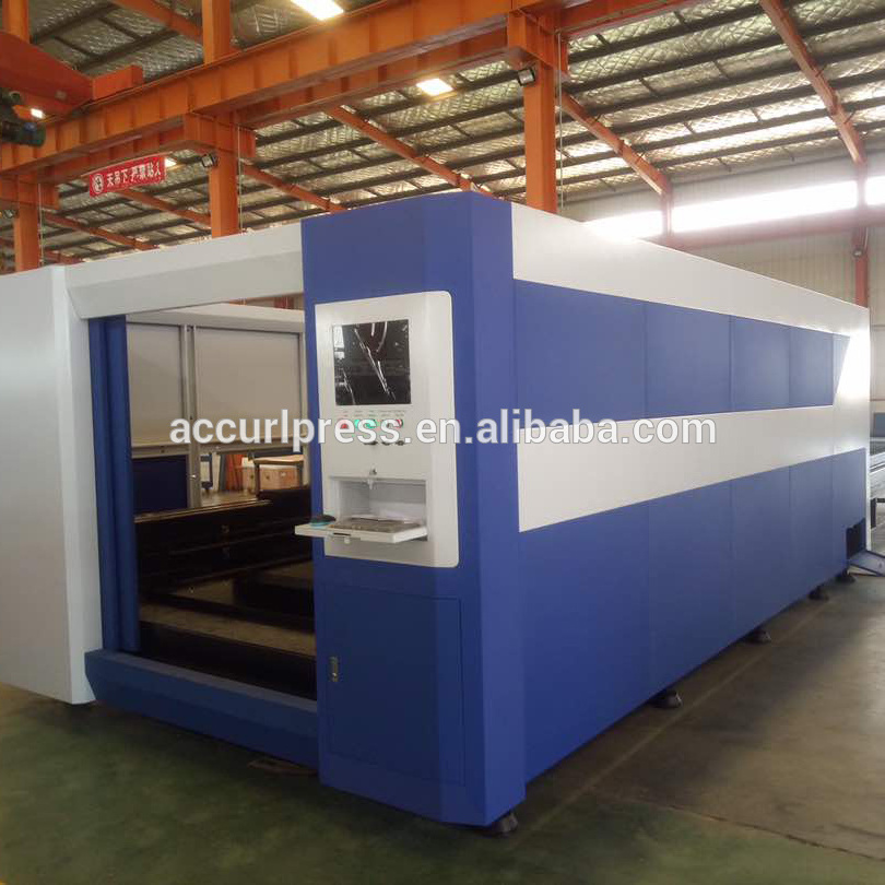 Accurl  Euro-Fiber 3015 Large Fiber Laser Tube Cutting Machine CNC Laser Cutter And Engraver 3000W with CE clean room