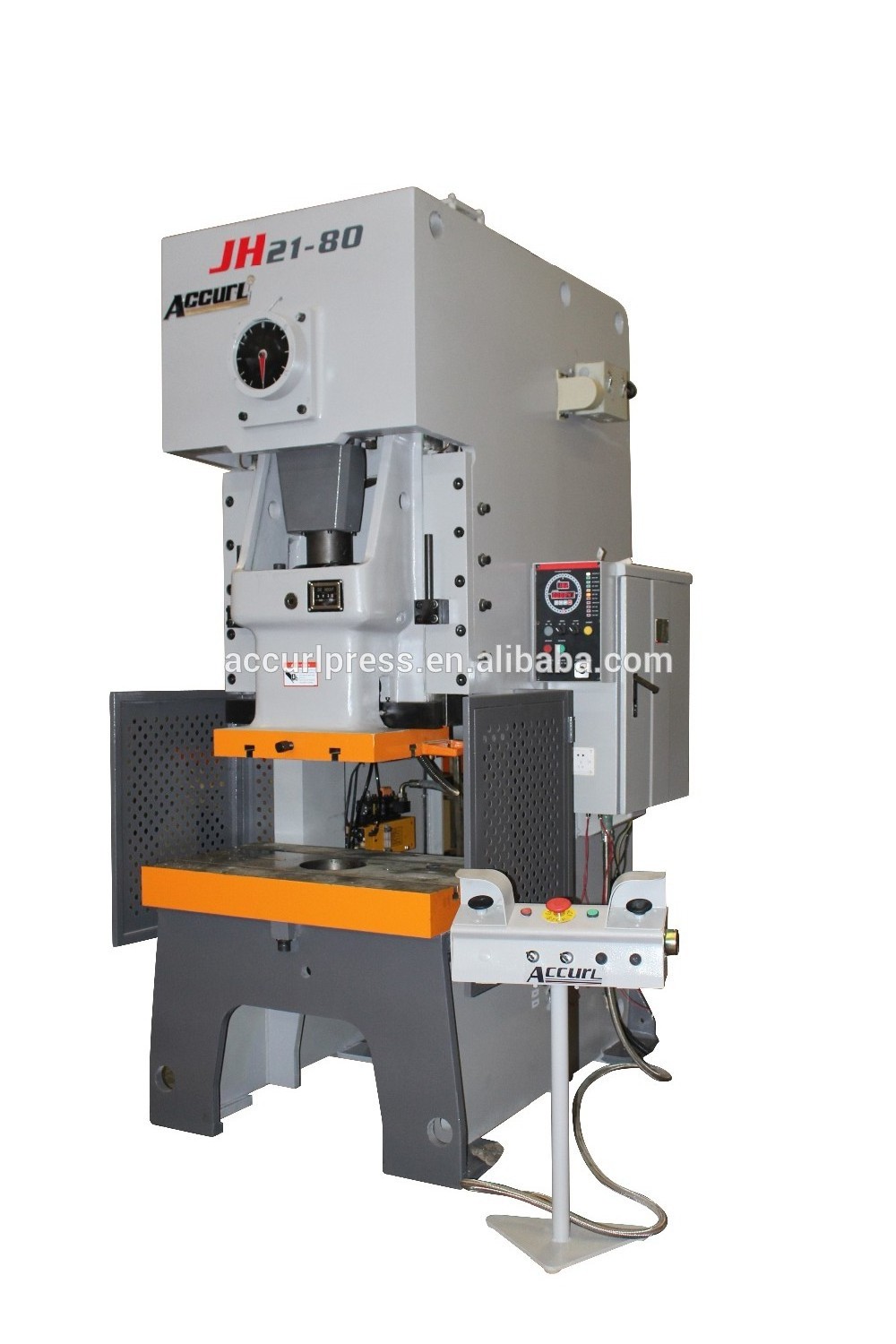 JH21 Power Press Automatic Hydraulic Punching Machine Aluminum Foil Snap Button Hand Press