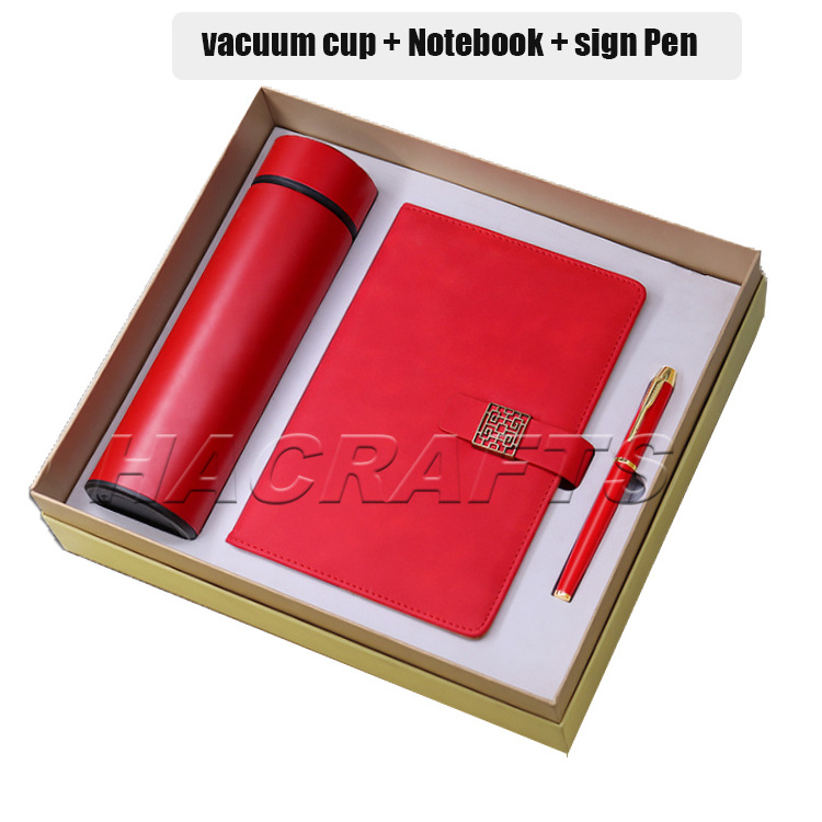 sufficient Stock !notebook pen and umbrella 3pcs a set business gift set luxury corporate