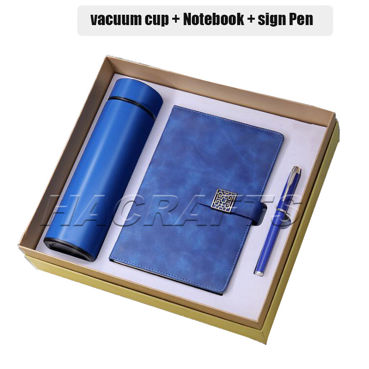 sufficient Stock !notebook pen and umbrella 3pcs a set business gift set luxury corporate