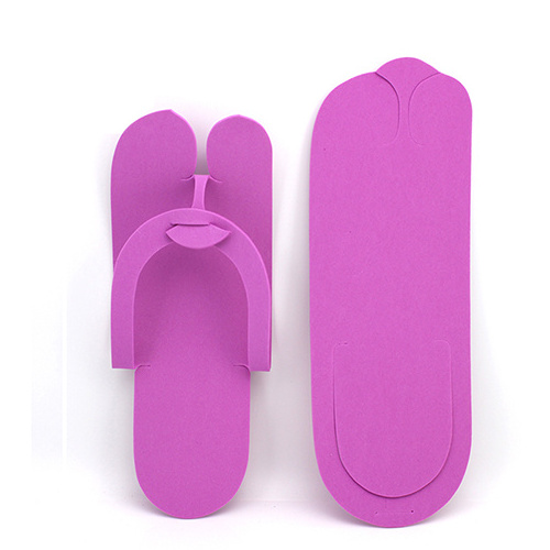 Spa EVA Cheap Disposable Foam Slipper Flip Flop Pedicure Thong Slippers Disposable Customers Wholesale for Beauty Salon