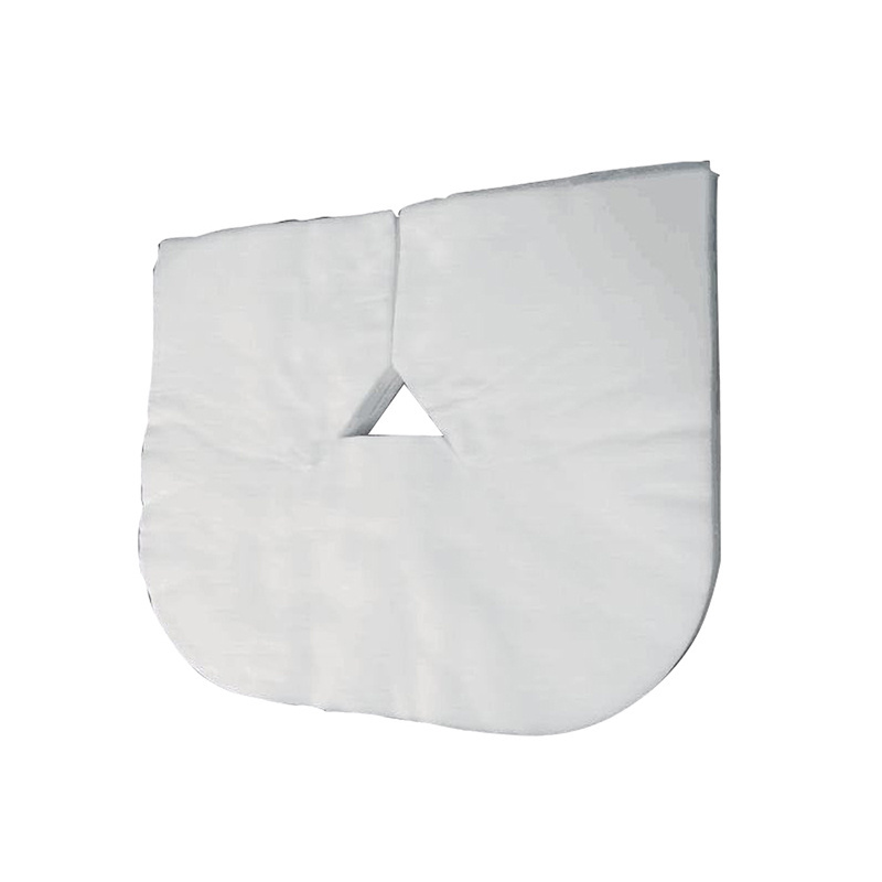 Disposable nonwoven face rest cover face cradle cover for massage bed