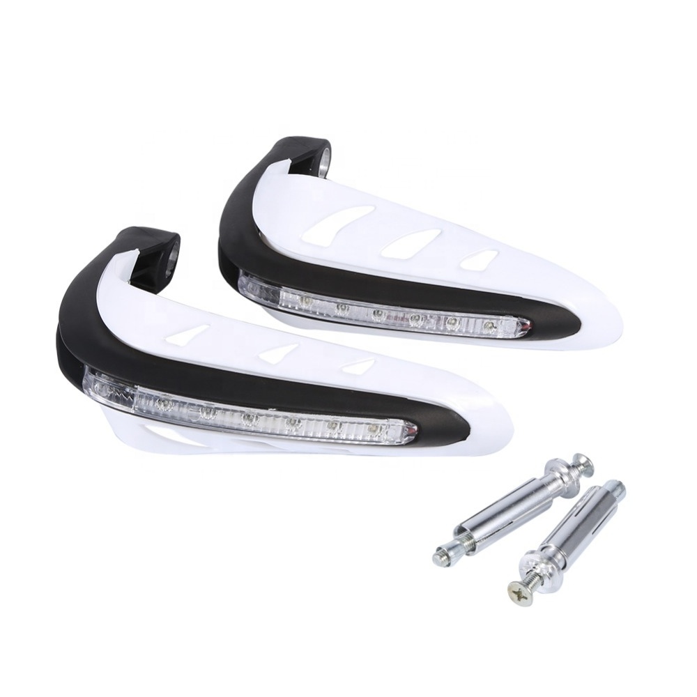 Universal Motorcycle Handguard With Lights  Motorcycle Hand guard with LED Light