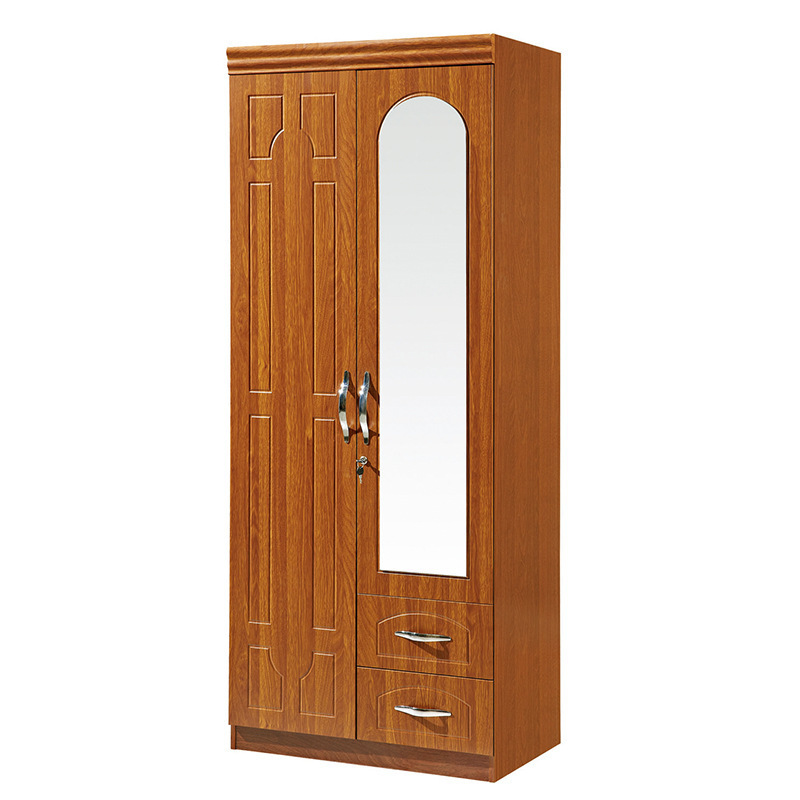 Wardrobe modern minimalist two three-door four-door wardrobe swing door practical large wardrobe