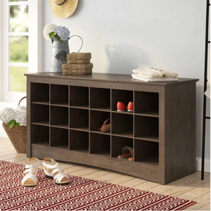 Home Storage Cabinets Storage Shoe Rack Bench Organizer for Entry Bedroom Closet Living Room