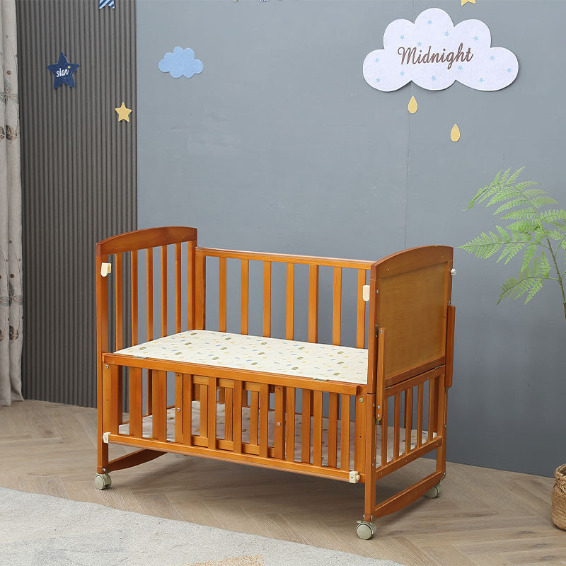 0-5 Years Baby Crib Bed Baby Furniture Convertible Crib Wooden Kids Furniture Hot Sale