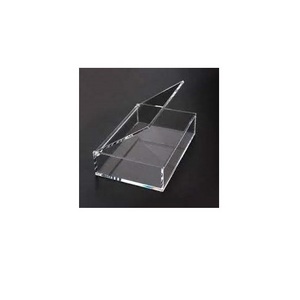 Acrylic box clear best selling acrylic display box with lid Poking mon Card Booster display box case for Sale