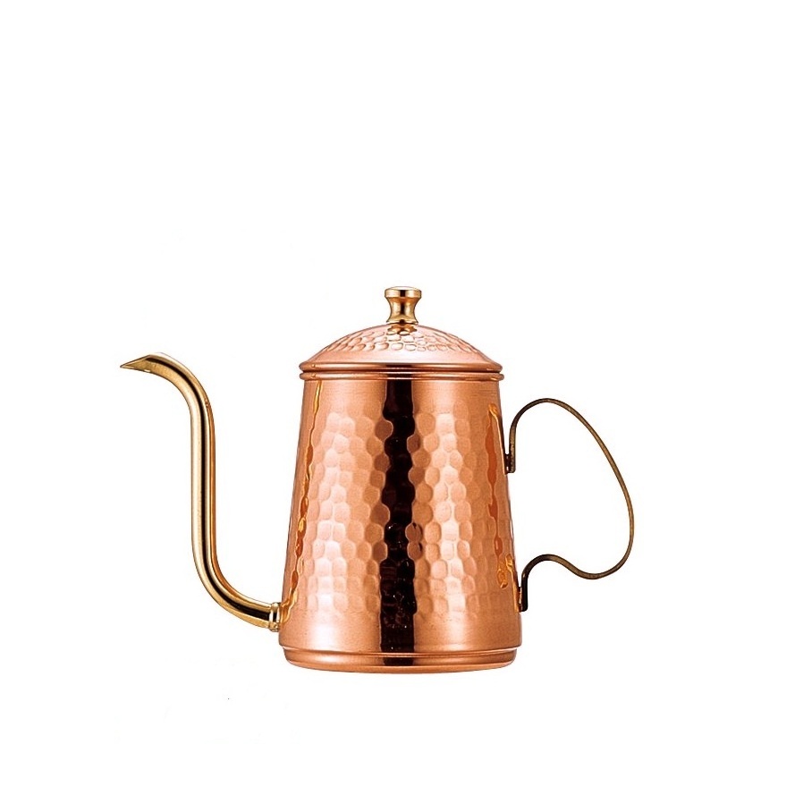 Latest design copper kettle for office and tableware copper tea serving kettle for customized size and sale