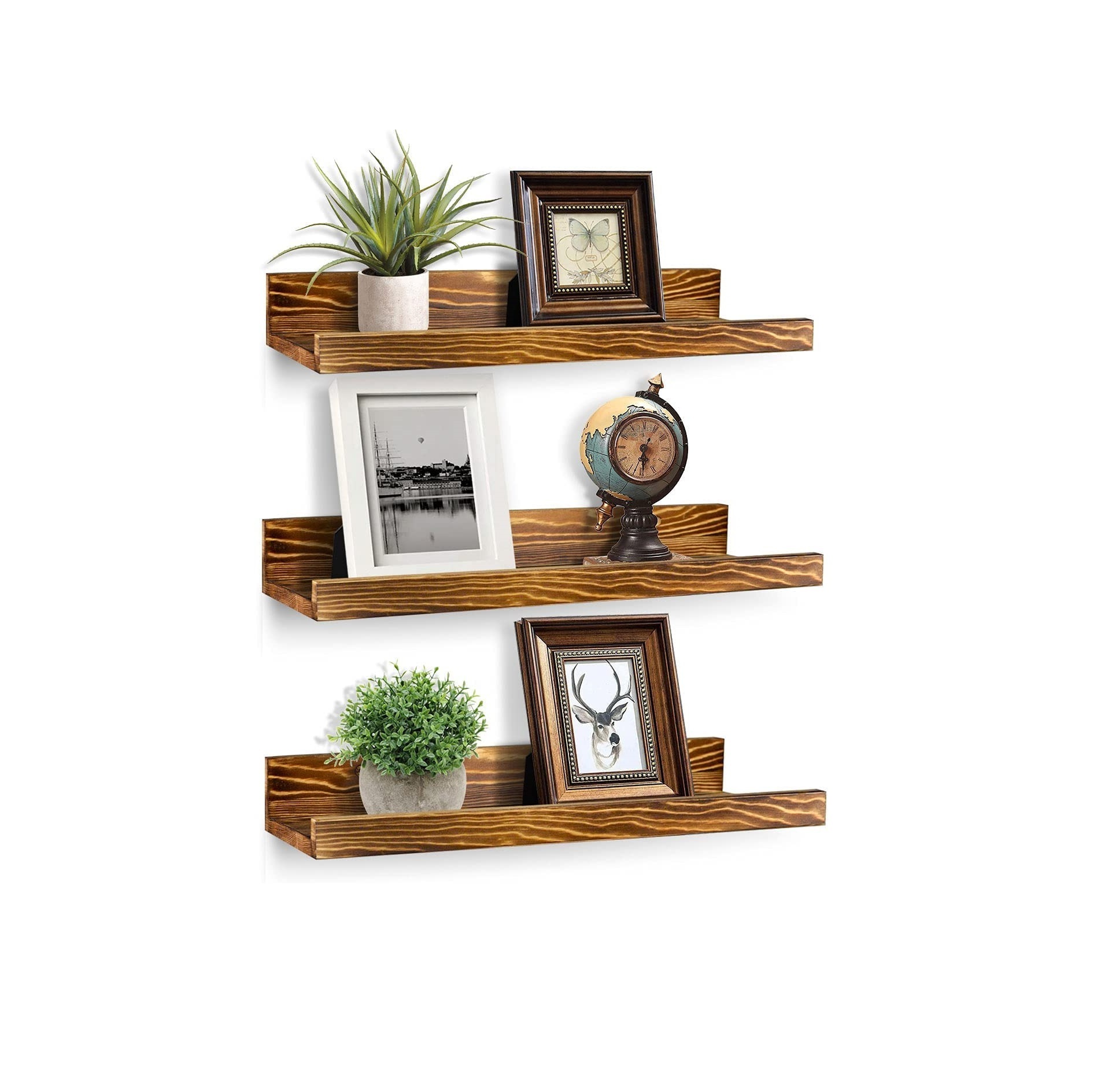 Wooden wall rack Shelf Wooden Wall Mounted Coat Rack Shelf Factory Customized Wholesale Wooden Flower Rack