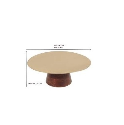 Top quality Base cake Stand Swing Cake Stand for Wedding Birthday Party Decoration use and hot piece brass cake stand