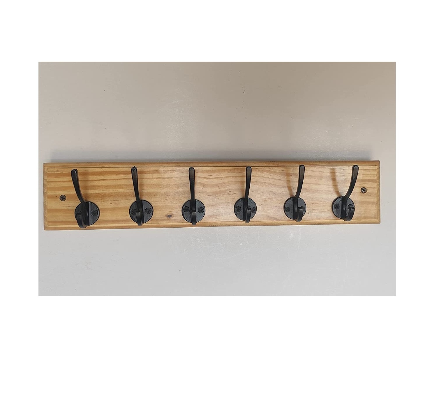 Wooden and metal hook hanger new style Wooden Wall Clothe Hanger Mounted Hook Wood Coat Rack at low price