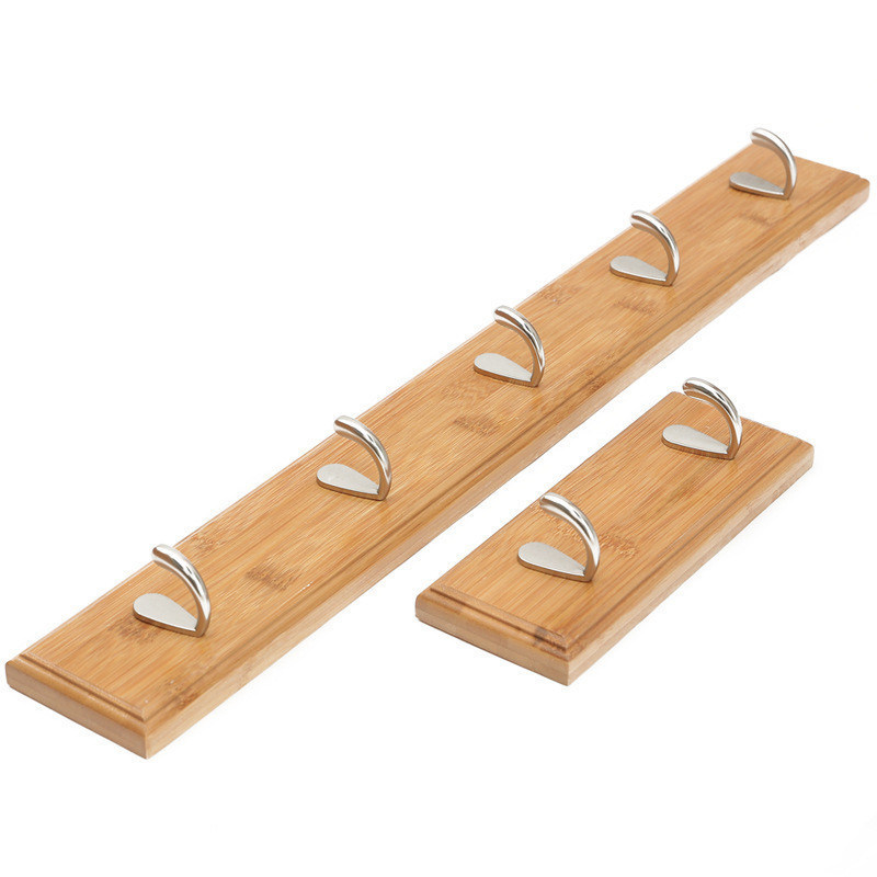 Wooden and metal hook hanger new style Wooden Wall Clothe Hanger Mounted Hook Wood Coat Rack at low price