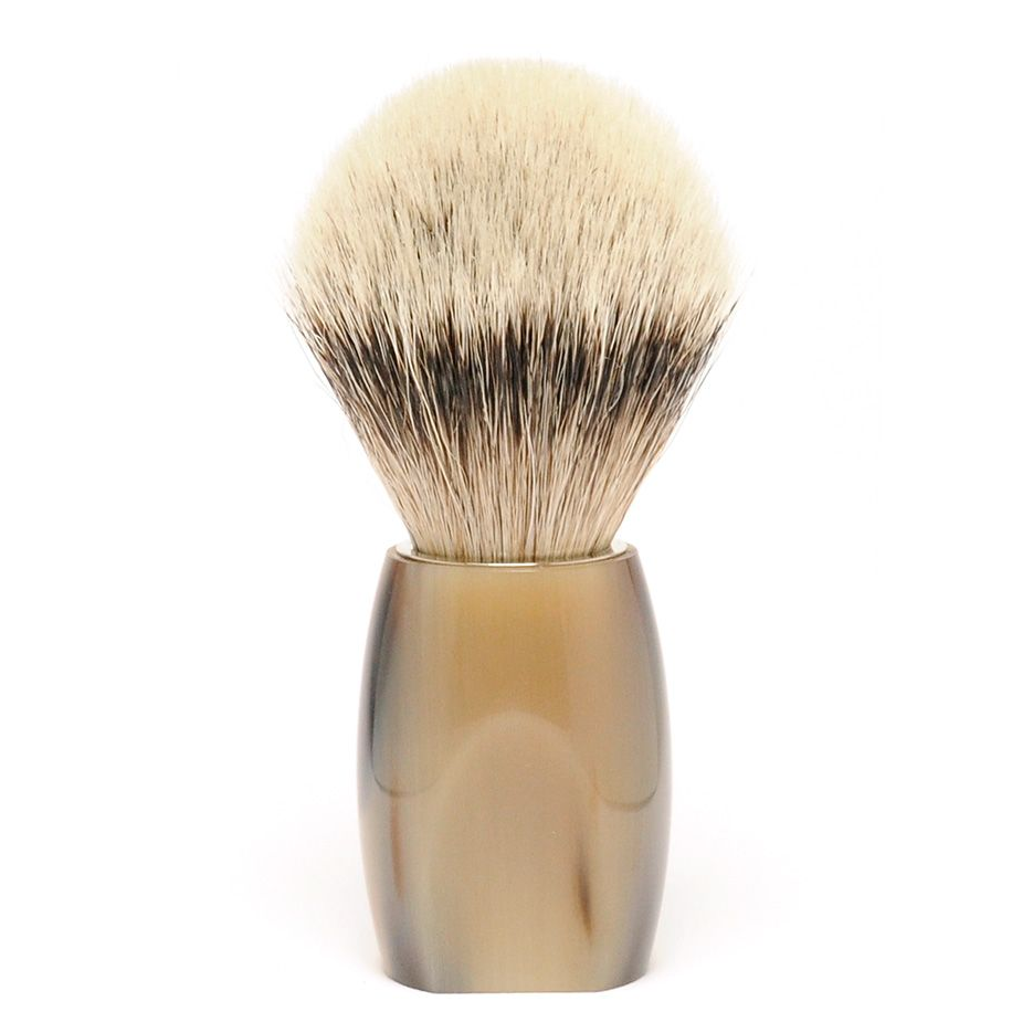 Horn Shaving Brush handle Set Men's Shaving Beauty Tools Factory shaving brush customized logo best sale