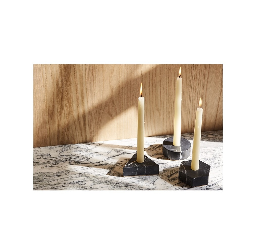 White marble candle holder stand best quality set and new look marble candle holder stand for wholesale price