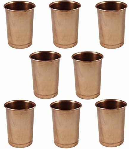 Wholesale bulk copper Drink Glass and shiny Polished design cocktail tumbler copper glasses for drinking water for hot selling