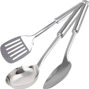 Hot Selling Stainless steel turner spatula Cooking Shovel For Egg Burgers Pizza Pancake Steak turner spatula