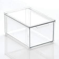 Acrylic box clear best selling acrylic display box with lid Poking mon Card Booster display box case for Sale