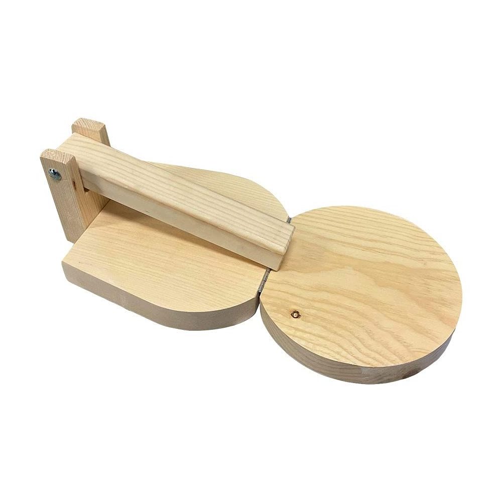 Eco Friendly Wood Pizza Dumpling Dough Pastry Hardwood Tortilla Press Customized size and square shaped