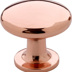 Simple Good Quality Copper Knobs shiny polished rose gold color hardware with premium quality copper knobs