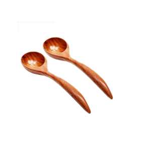 Top Selling Wood soup spoon hot selling Acacia wooden spoons wholesale Kitchen Utensils Fancy soup cooking spoon