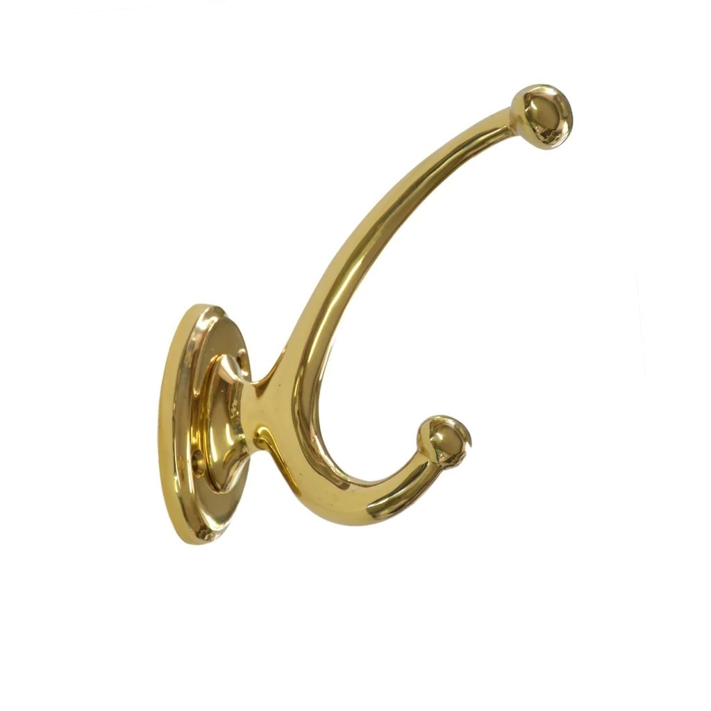 Unique design brass hook key hanger Wall Mount Towel Holder Bathroom Organizer gold brass Clothes Hook Rack