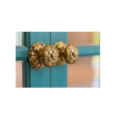 Different size brass cabinet handle handmade shiny polished knurled knobs furniture kitchen brass cabinet handles