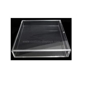 High quality Acrylic box Soft Acrylic Storage Gift Box with Lid for home decorate Display Racks for Customized Sale