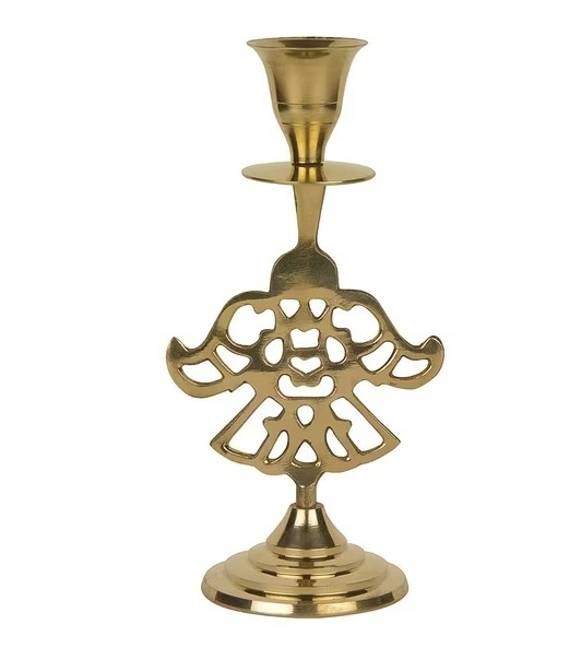 Fabulous design Brass Candle holder pillar luxury handicraft moat selling brass candle pillar stand best price