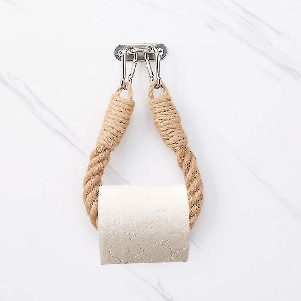 Rope toilet paper holder Home Stylish decorative item newest Handmade solid rope Tissue roll holder at affordable price