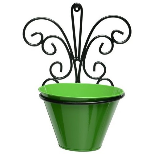 Top selling metal planter hanger pot Garden Flower Pot Holder Potted Stand Mounted Balcony at cheap price