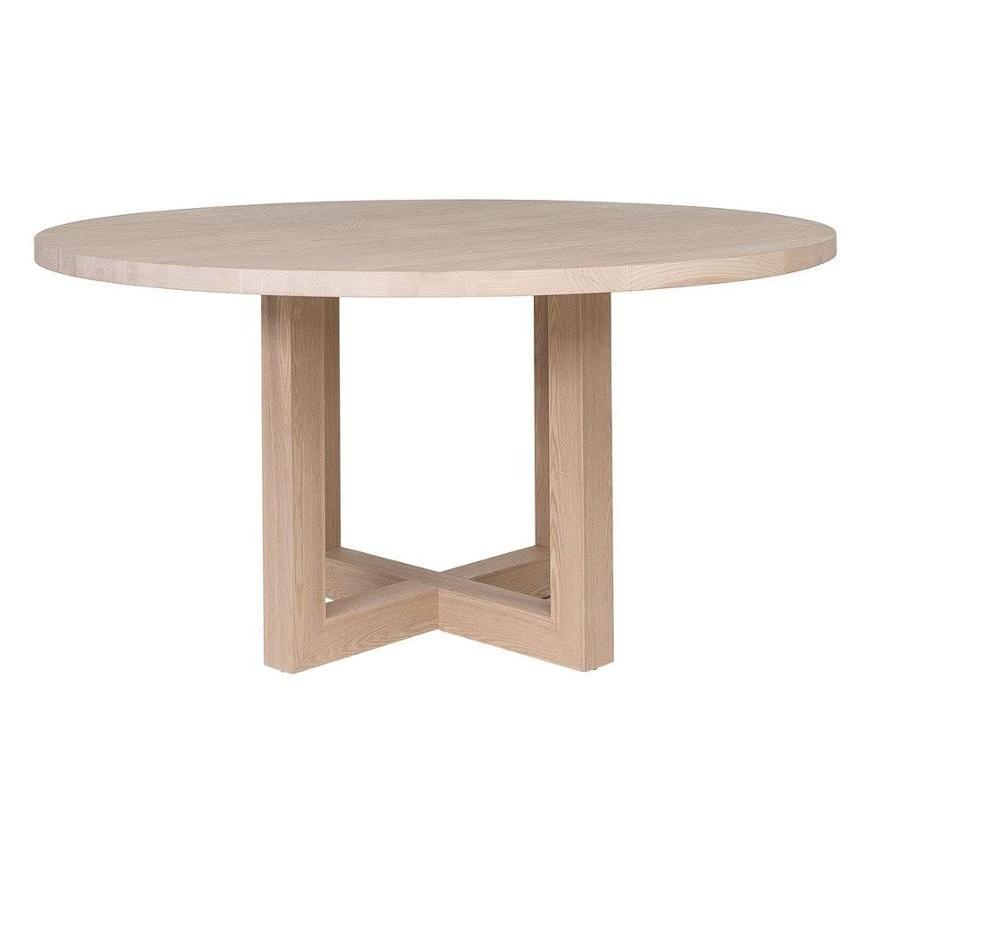 High quality wooden table for customized size Restaurant wood round table Dining Room Furniture wood table